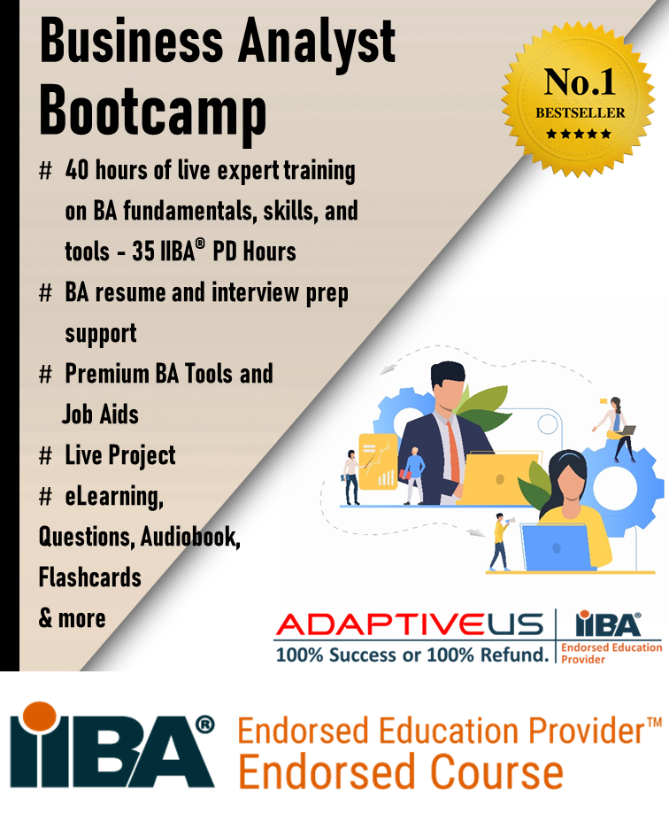 Business Analyst Bootcamp with ECBA Exam Voucher