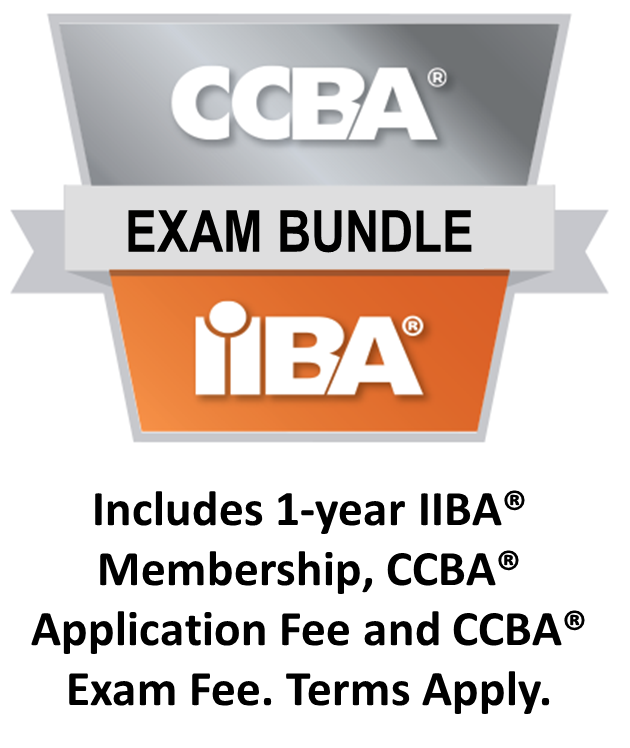 CCBA Exam Bundle @ $534