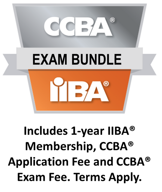 CCBA Exam Bundle @ $534